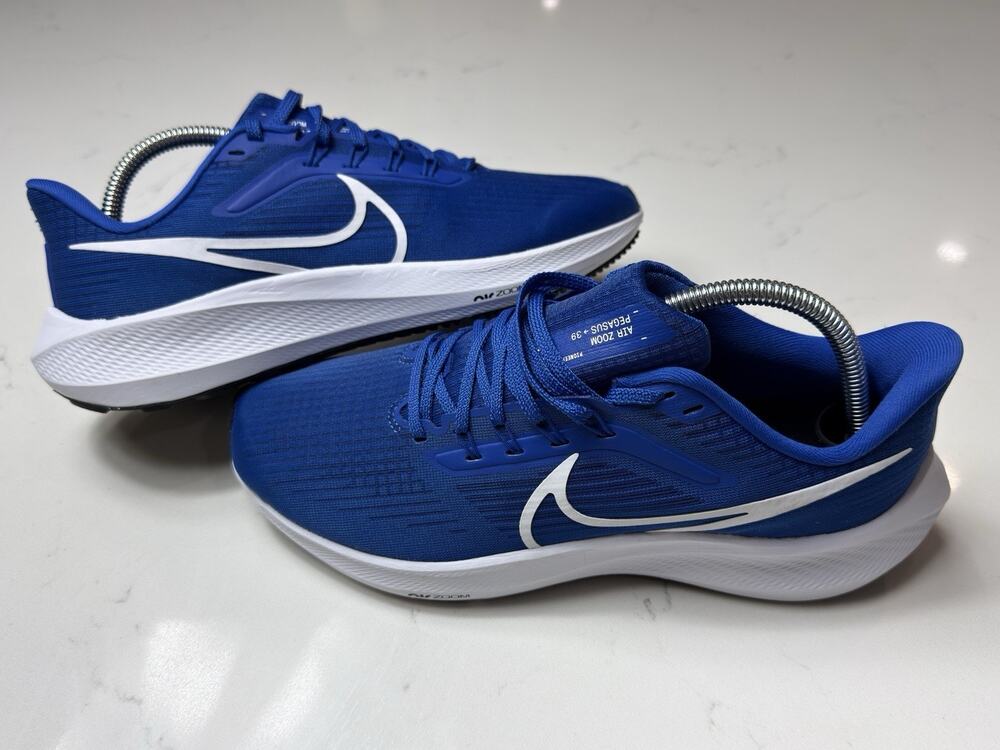 Nike Air Zoom Pegasus 39 Mens 9 Blue Running Shoes FB0572-415